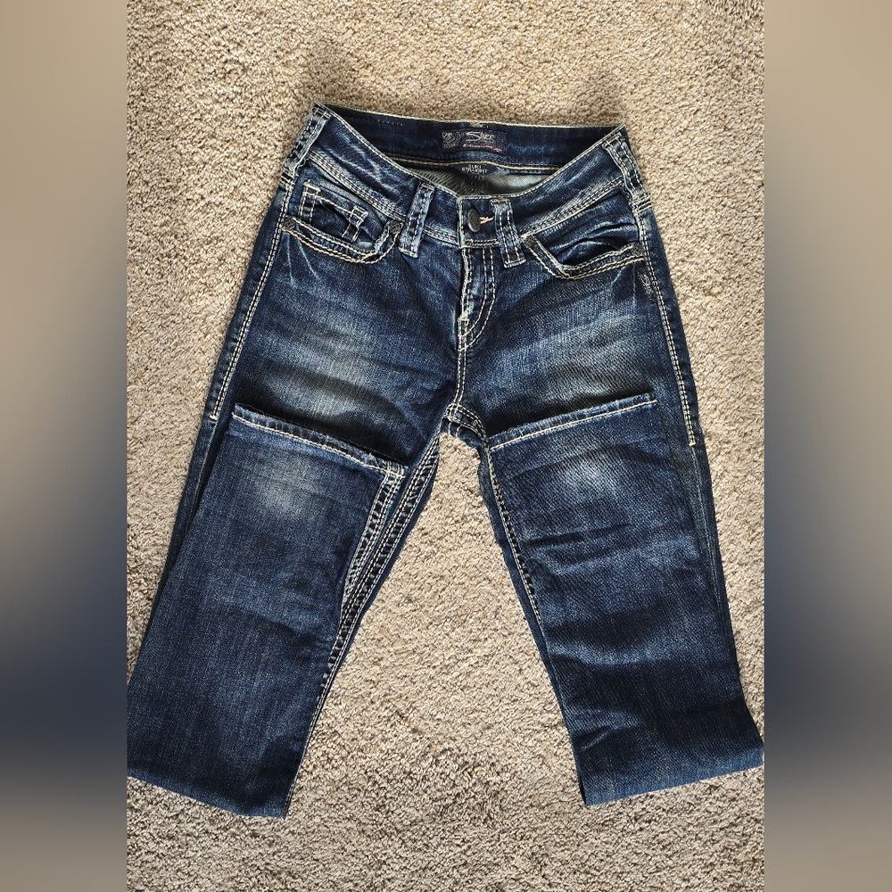 Silver Suki Straight Leg Premium Denim